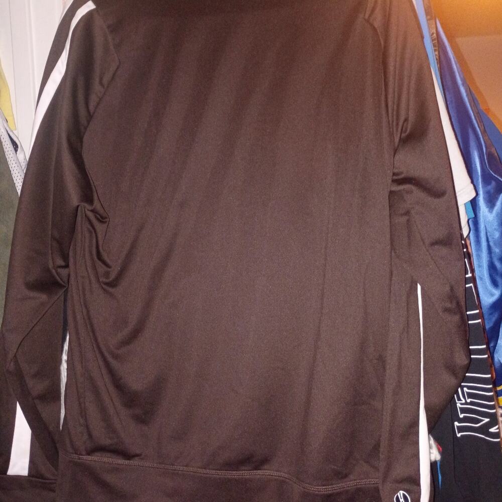Mens Crespi basketball brown color High School  Team Jacket medium - Picture 4 of 4